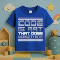Code Is Art That Does Something  Toddler T-Shirt