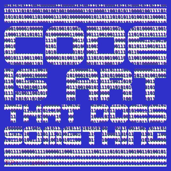 Code Is Art That Does Something  Kids T-Shirt