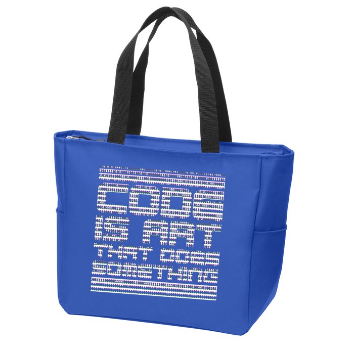 Code Is Art That Does Something  Zip Tote Bag