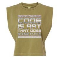 Code Is Art That Does Something  Garment-Dyed Women's Muscle Tee