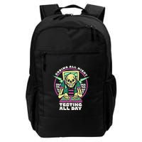 Coding All Night Testing All Day Skeleton Backpack