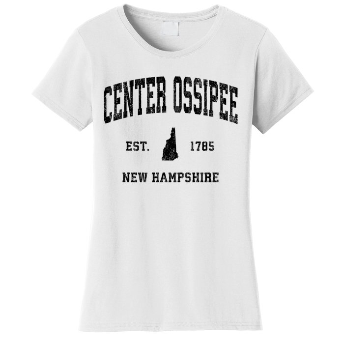 Center Ossipee Est 1785 New Hampshire Nh Vintage Established Athletic Sports Women's T-Shirt