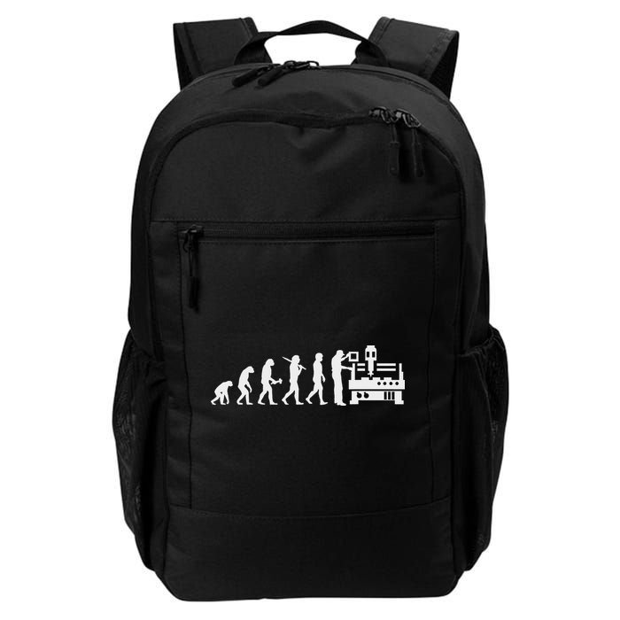Cnc Operator Evolution Cnc Machinist Daily Commute Backpack