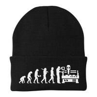 Cnc Operator Evolution Cnc Machinist Knit Cap Winter Beanie