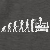Cnc Operator Evolution Cnc Machinist Vector Backpack