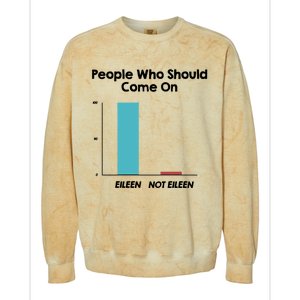 Come On Eileen Colorblast Crewneck Sweatshirt