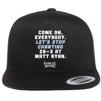 Come On Everybody Lets Stop Chanting 283 At Matt Ryan Samuel Adams Flatbill Hat