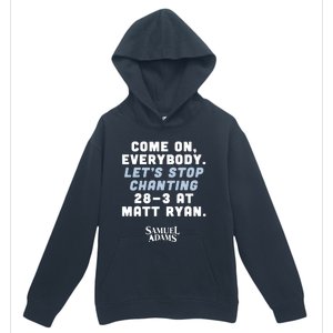 Come On Everybody Lets Stop Chanting 283 At Matt Ryan Samuel Adams Urban Pullover Hoodie