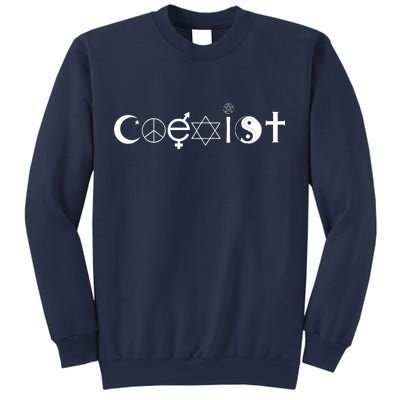 COEXIST Logo Love Peace Good Evil Cool Sweatshirt