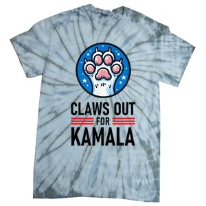 Claws Out For Kamala Tie-Dye T-Shirt