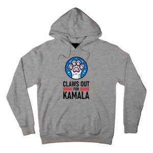 Claws Out For Kamala Tall Hoodie