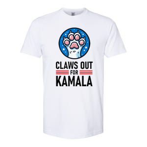 Claws Out For Kamala Softstyle CVC T-Shirt