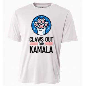 Claws Out For Kamala Cooling Performance Crew T-Shirt