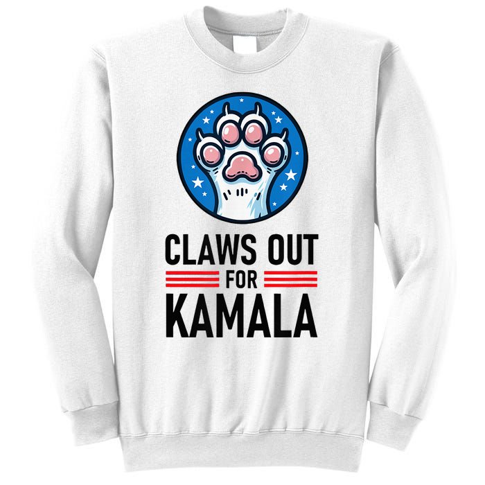 Claws Out For Kamala Sweatshirt