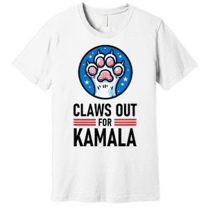 Claws Out For Kamala Premium T-Shirt