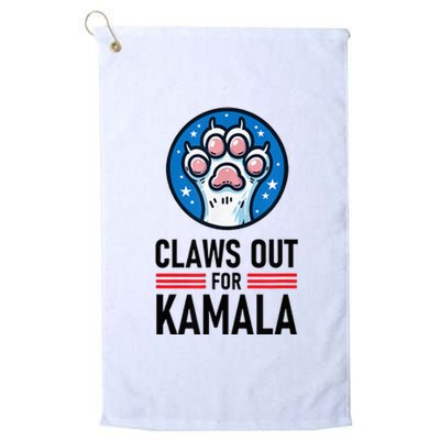 Claws Out For Kamala Platinum Collection Golf Towel