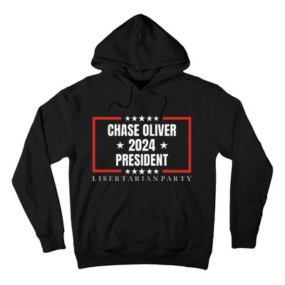 Chase Oliver For President Libertarian Party 2024 Hoodie