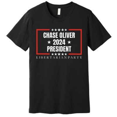 Chase Oliver For President Libertarian Party 2024 Premium T-Shirt