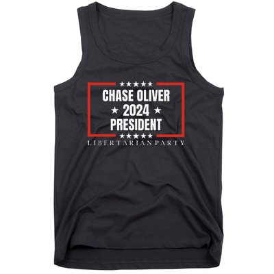 Chase Oliver For President Libertarian Party 2024 Tank Top