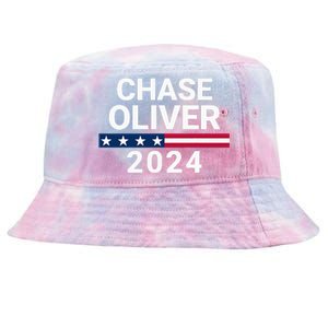 Chase Oliver For President Chase Oliver 2024 Tie-Dyed Bucket Hat