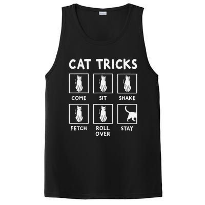 Cat Owner Funny Cat Tricks For Feline Kitten Lover PosiCharge Competitor Tank