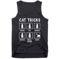Cat Owner Funny Cat Tricks For Feline Kitten Lover Tank Top