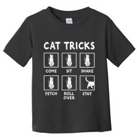 Cat Owner Funny Cat Tricks For Feline Kitten Lover Toddler T-Shirt