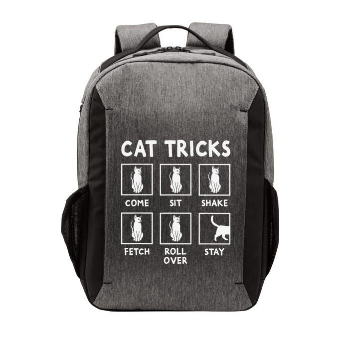Cat Owner Funny Cat Tricks For Feline Kitten Lover Vector Backpack