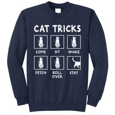 Cat Owner Funny Cat Tricks For Feline Kitten Lover Sweatshirt