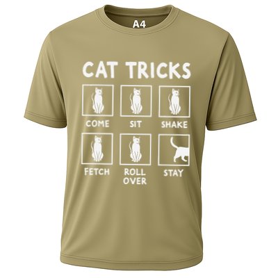 Cat Owner Funny Cat Tricks For Feline Kitten Lover Performance Shirt