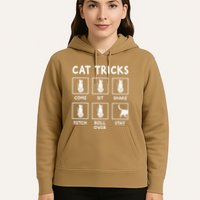 Cat Owner Funny Cat Tricks For Feline Kitten Lover Hoodie
