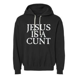 Cradle Of Filth Jesus Is A Cunt Garment-Dyed Fleece Hoodie