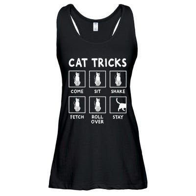 Cat Owner Funny Cat Tricks For Feline Kitten Lover Ladies Essential Flowy Tank