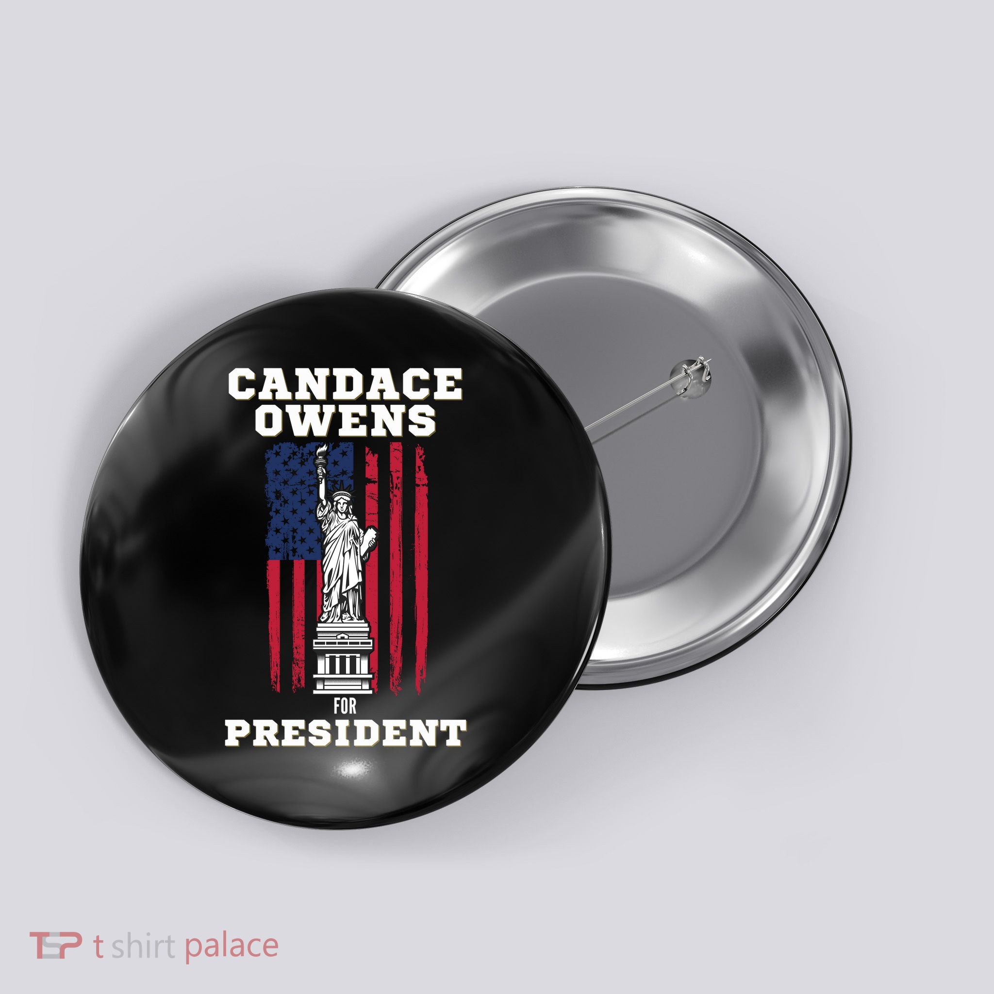 Candace Owens for President 2028 Button