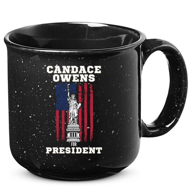 Candace Owens for President 2028 15oz Campfire Ceramic Mug