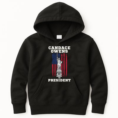 Candace Owens for President 2028 Kids Hoodie