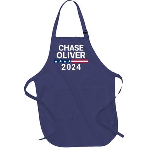 Chase Oliver For President Chase Oliver 2024 Full-Length Apron With Pockets