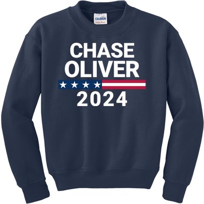 Chase Oliver For President Chase Oliver 2024 Kids Sweatshirt