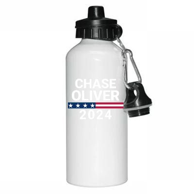 Chase Oliver For President Chase Oliver 2024 Aluminum Water Bottle