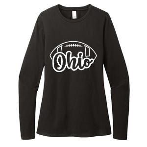 Cool Ohio Football Womens CVC Long Sleeve Shirt