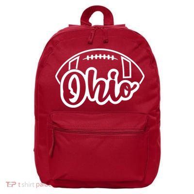 Cool Ohio Football 16 in Basic Backpack