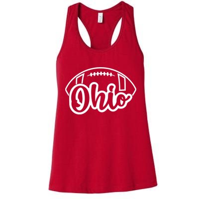 Cool Ohio Football Womens Tank Top