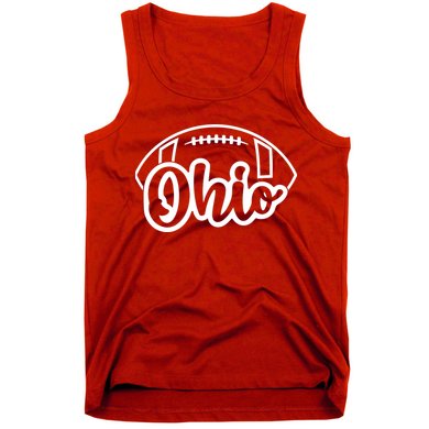 Cool Ohio Football Tank Top