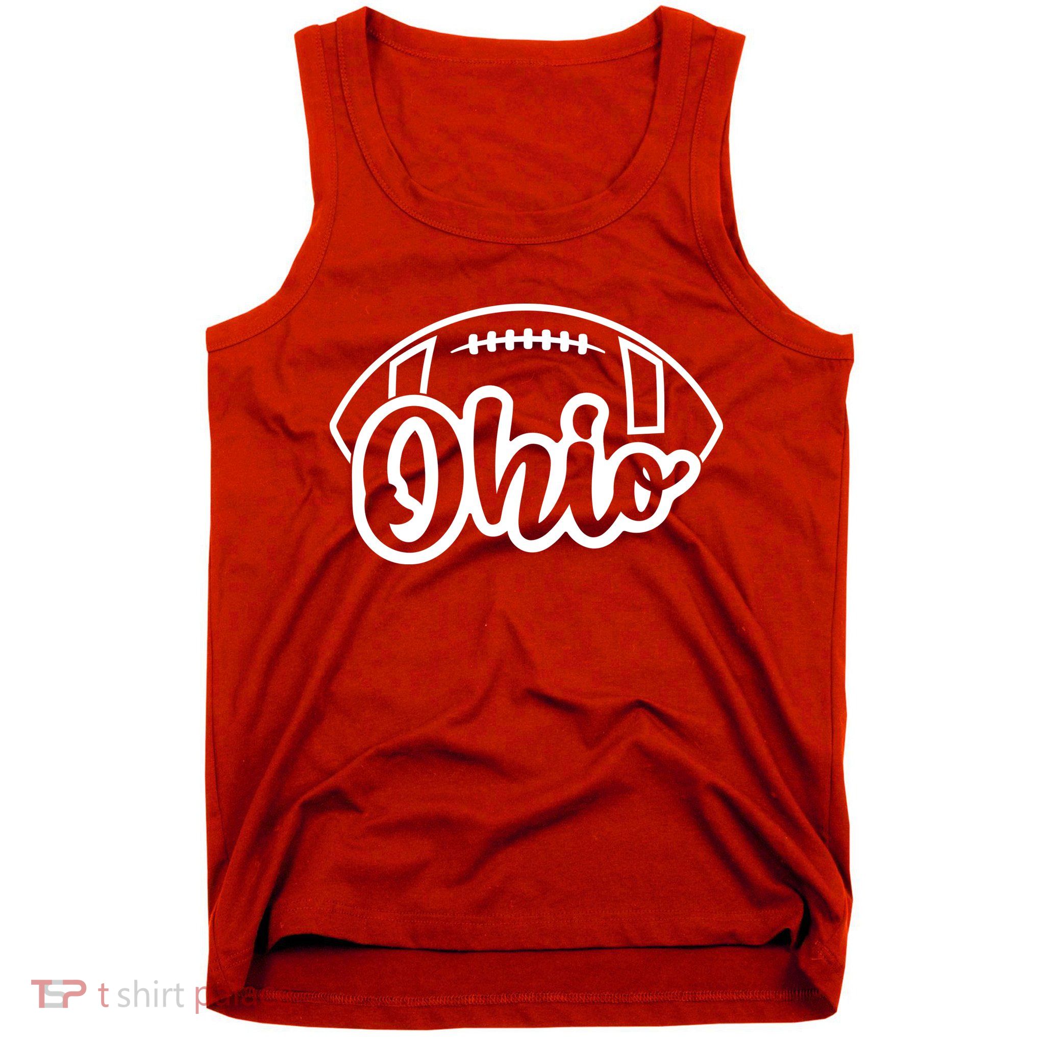 Cool Ohio Football Tank Top