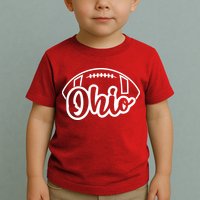 Cool Ohio Football Toddler T-Shirt