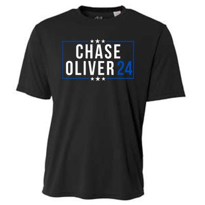 Chase Oliver For President Chase Oliver 2024 Libertarian Vote For Chase Oliver Cooling Performance Crew T-Shirt