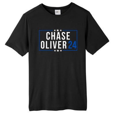 Chase Oliver For President Chase Oliver 2024 Libertarian Vote For Chase Oliver Tall Fusion ChromaSoft Performance T-Shirt