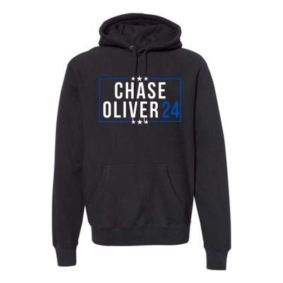 Chase Oliver For President Chase Oliver 2024 Libertarian Vote For Chase Oliver Premium Hoodie