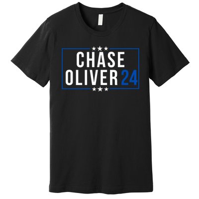 Chase Oliver For President Chase Oliver 2024 Libertarian Vote For Chase Oliver Premium T-Shirt