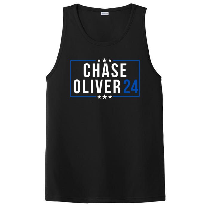 Chase Oliver For President Chase Oliver 2024 Libertarian Vote For Chase Oliver PosiCharge Competitor Tank